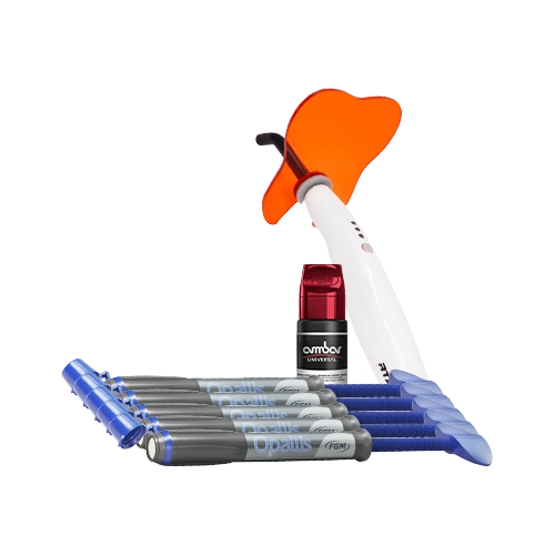 Kit Resinas Opallis FGM Universal + Lámpara MINI S Woodpecker